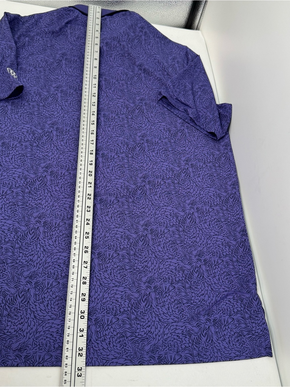 Greyson Polo Den of Thieves Large L Purple Golf - Picture 10 of 11